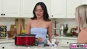 Stepsis, why'd you let stepbro free use your skinny pussy on new years?