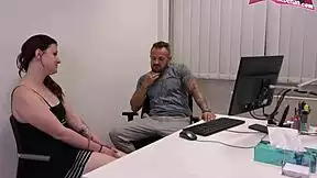 shy german teen apprentice fucks boss hard on office desk