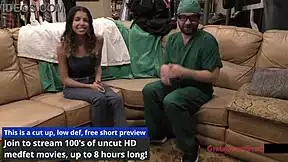 Sisters' First Gyno Exam Turns Wild With Fingers!