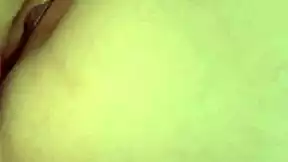 after i sucked his dick he rams my asshole while dildo stretches cunt