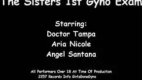 Sisters' First Gyno Exam Turns Wild With Fingers!
