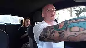 Taxi Driver Pounds Pretty Redhead Student Anal In Juicy Ride