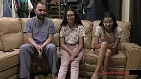 Sisters' First Gyno Exam Turns Wild With Fingers!