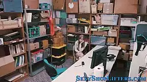 ever wonder how a sneaky teen thief gets pounded hard?