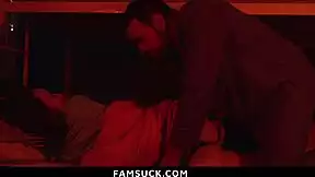 hey stepdaughter's fingering her tight cunt watching best friend ride stepdad's cock cowgirl doggystyle!