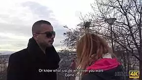 hunt4k. picked up young chick fucked hard outdoors for cash 💦💦