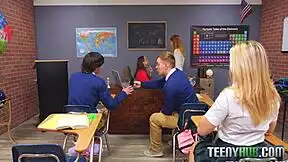 who wins the classroom blowjob contest jackie hoff vs alex kane jill taylor joshua lewis max pierson