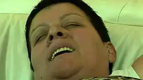 ugly fat milf moans loud while taking young cock hardcore deep