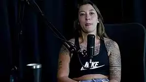 uhh damn check out this naughty interview packed with slutty fun from damiana flower with that horny granny on porn cast brazil part 3 sheer red lingerie