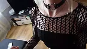 Stepsister's Slutty Rave Outfit Cowgirl Ride on Monster Cock