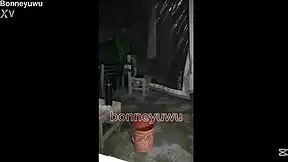 bonneyuwu the sexy petite prostitute showers in panties showing small tits