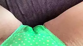 my impossibly wet pussy throbs in dripping panties for squirting orgasm