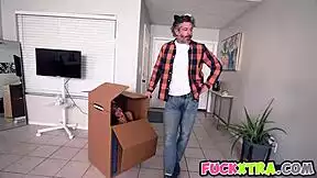 the cat fucks that big mouse deep and shy every single time