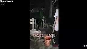 bonneyuwu the sexy petite prostitute showers in panties showing small tits