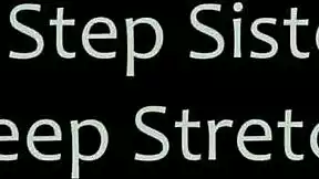 Big ass yoga babe lilly hall bends over stretching takes stepbro's monster cock doggystyle!