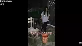 bonneyuwu the sexy petite prostitute showers in panties showing small tits