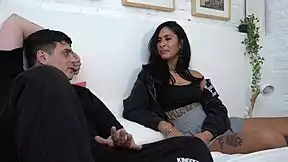 Beautiful Argentinian brunette shares intimate vaginal close-up tour on cam