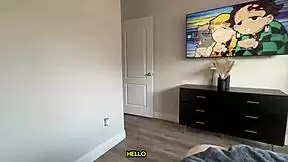 Sneaky Stepbro Rips Yoga Pants And Pounds Curvy Ebony Ass