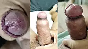 compilado das minhas punhetas com pau pequeno e fimose... minha novinha goza na buceta gostosa parte 17