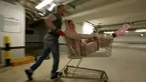 German curvy maria gail pounded in risky mmf threesome at car park