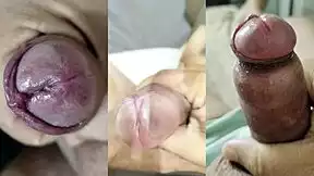 compilado das minhas punhetas com pau pequeno e fimose... minha novinha goza na buceta gostosa parte 17