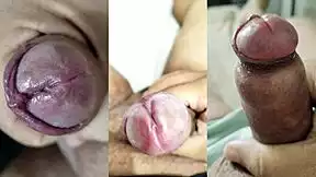 compilado das minhas punhetas com pau pequeno e fimose... minha novinha goza na buceta gostosa parte 17