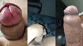 compilado das minhas punhetas com pau pequeno e fimose... minha novinha goza na buceta gostosa parte 17