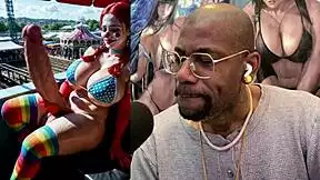 Trans Clown's Thicc Cock Explodes Cum?