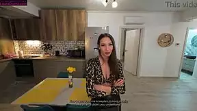 hey babe your skinny tanned girlfriend teases with braces flashing big ass to make amends pov