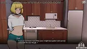 bunkered with this sexy femboy... wet blonde shemale beggin for anal n cumshots up close!