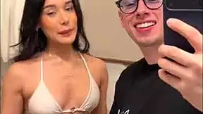 Hey, Carolina Guerrero gives Max Felicitas epic footjob till massive cum