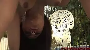 Ready for Reena Sky's Outdoor BBC Doggystyle Pounding?