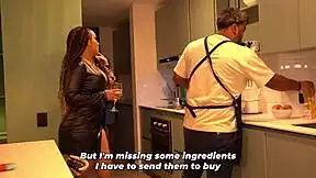 Stepmom Craves Muscular Stepson's Huge Cock Behind Husband's Back