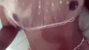 using my cute lingerie slut hard pt 1 😈🍑 she takes it deep!