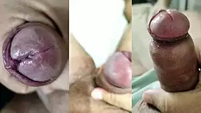 compilado das gozadas e punhetas com meu pau pequeno com fimose enquanto minha novinha namorada goza na bucetinha e peitos parte 18