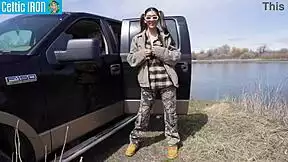 aubry babcock petite latina teen gives complete girlfriend experience with outdoor public truck deepthroat cowgirl tight pussy fuck