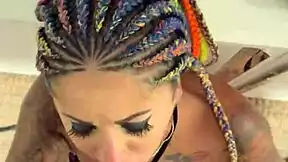 What happens when a BBC meets a hot Latina on a Miami balcony?