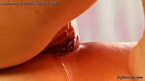 Marcella's First Time Virgin Tight Pussy Defloration Massage with Moaning Orgasm