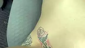 damn this pretty hooker from skipthegames loves watching her big tits bounce while swallowing cum after street fuck