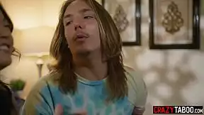 hey lulu chu why'd you catch stepbro jerking off to hot milf stepmom's petite body?