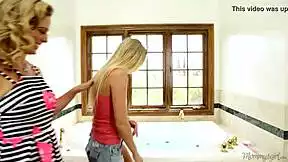 Does Busty Housewife Lick Young Gardener?