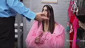 horny sofie reyez blackmailed into paying for heels with petite pussy on ryan mclane's cock