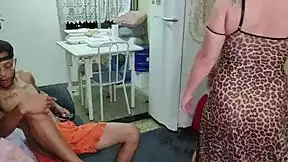 dad's hot amiga turns slutty actress slurping cock rimming ass shaking in full homemade quickie video