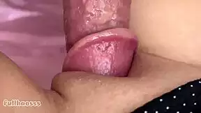 stepdad sneaks into wet pussy closeup as naughty teen orgasms begging what you doing daddy