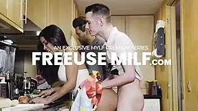 Shoplyfter Mylf - Mischievous Teen Caught Stealing Calls Religious Stepmom for Backroom Help