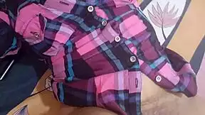 Latina MILF aces job interview then GETS FUCKED hard fingering her creamy coño on bed