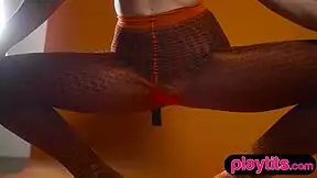 petite brunette teen strips clothes to reveal pierced small tits and big bubble butt.