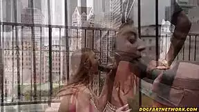 college coed julia james rides neighbors monster bbc doggystyle deepthroat cum