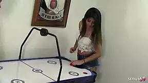 sweet latina stepsis with braces puffy tits tan lines tricked by stepbro massage into rough doggystyle riding cumshot