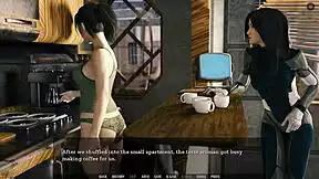 Finally meeting this busty elegant milf with huge natural tits in her curvy alien outfit game 😍🌟